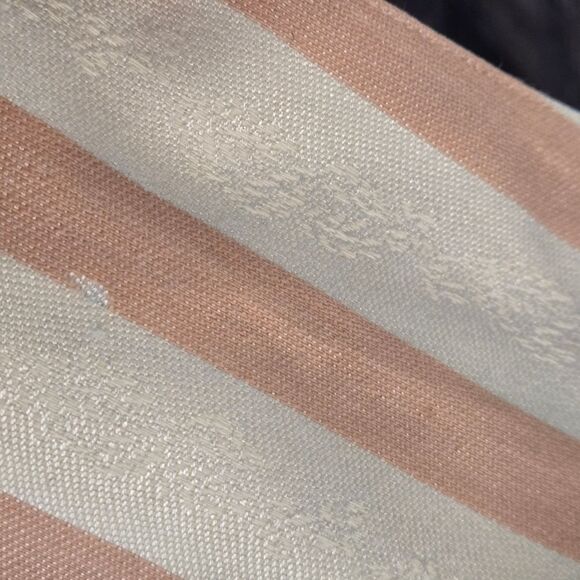 Liz Claiborne Pink & White Striped Tailored Vest - Picture 7 of 10